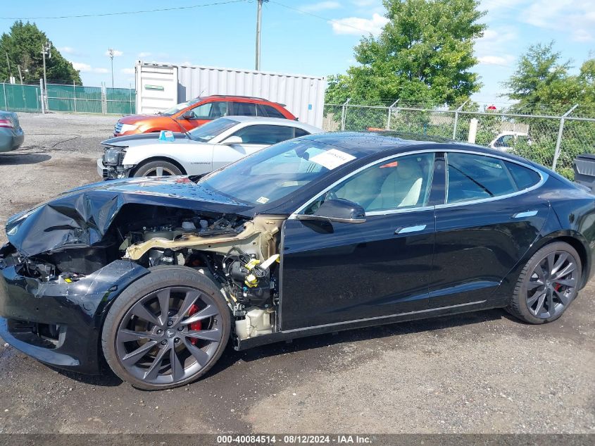 2020 Tesla Model S Performance Dual Motor All-Wheel Drive VIN: 5YJSA1E44LF364113 Lot: 40084514