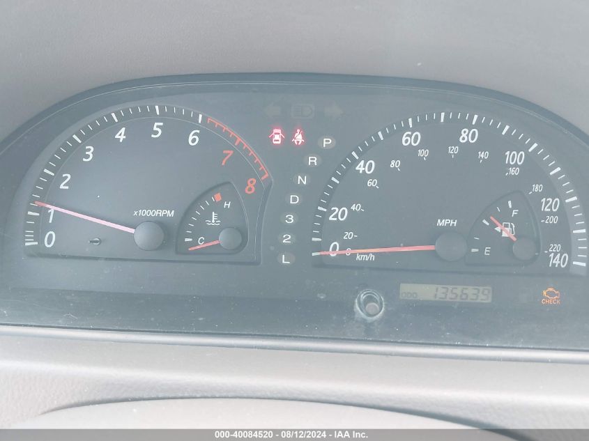 2003 Toyota Camry Xle V6 VIN: 4T1BF30K73U561685 Lot: 40084520