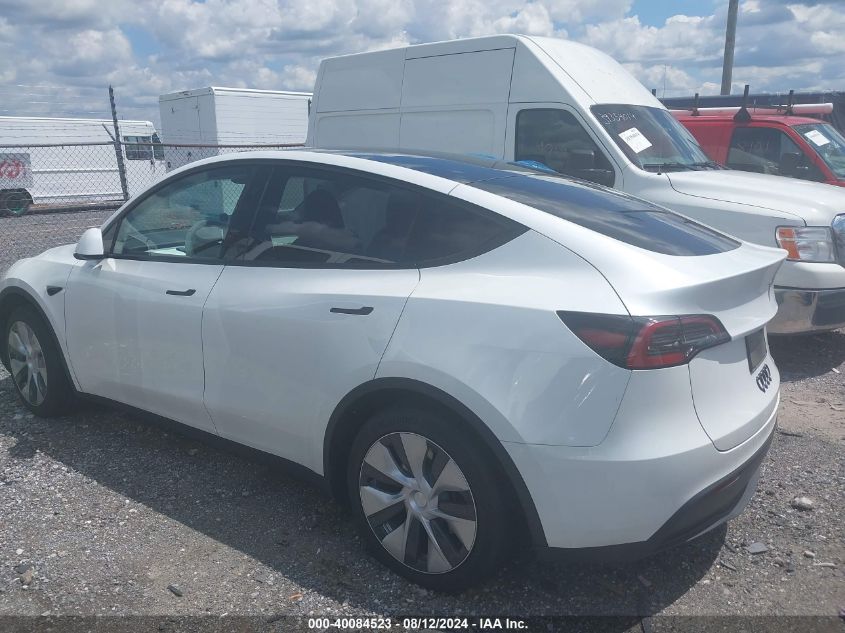 2023 Tesla Model Y Awd/Long Range Dual Motor All-Wheel Drive VIN: 7SAYGDEE8PF797316 Lot: 40084523