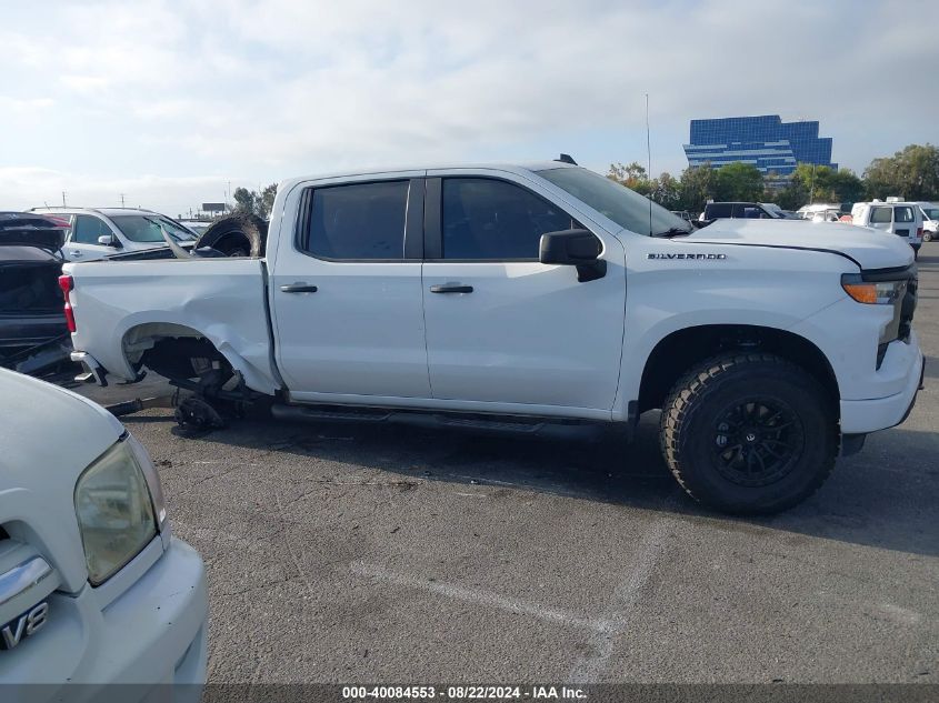 2022 Chevrolet Silverado 1500 4Wd Short Bed Custom VIN: 1GCPDBEK8NZ533256 Lot: 40084553