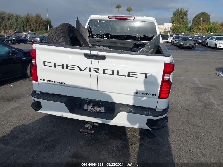 2022 Chevrolet Silverado 1500 4Wd Short Bed Custom VIN: 1GCPDBEK8NZ533256 Lot: 40084553