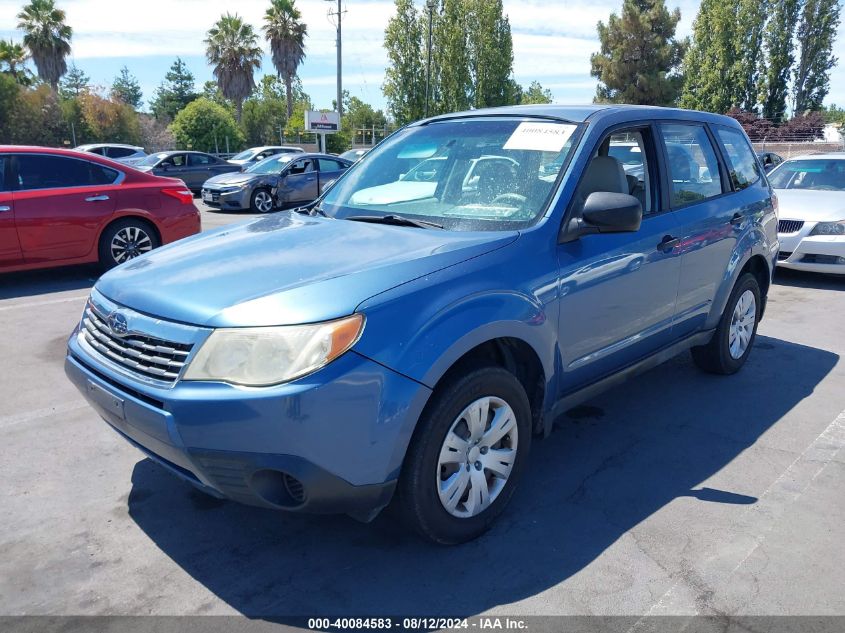 2009 Subaru Forester 2.5X VIN: JF2SH61629H797844 Lot: 40084583