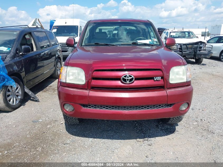 2004 Toyota Tundra Limited V8 VIN: 5TBDT48174S441424 Lot: 40084584