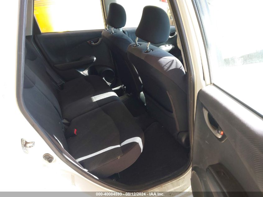 2010 Honda Fit Sport VIN: JHMGE8G40AC016057 Lot: 40084593