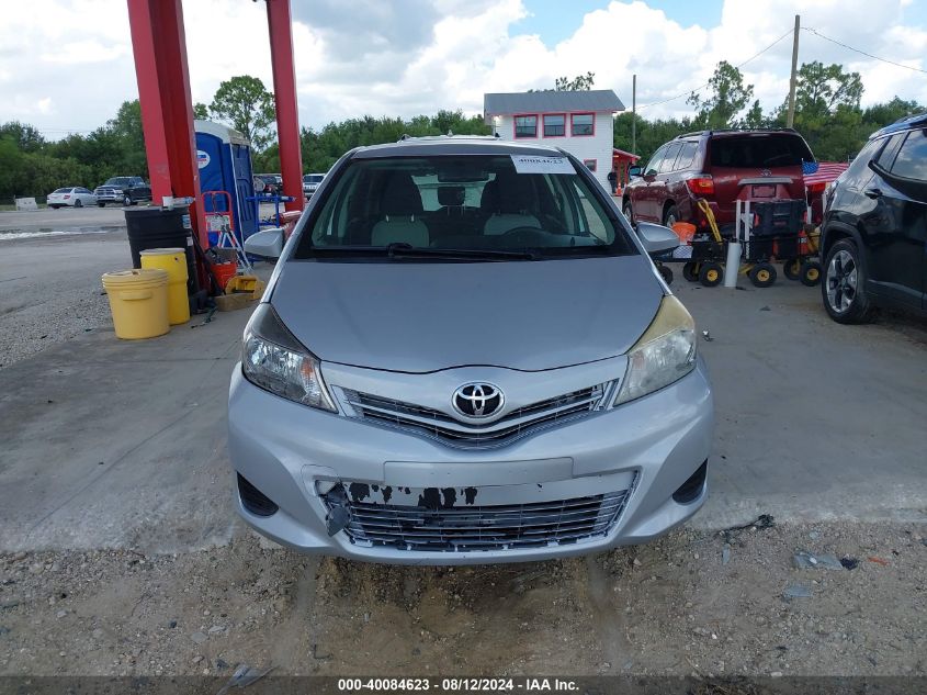 2012 Toyota Yaris L VIN: JTDKTUD37CD537733 Lot: 40084623