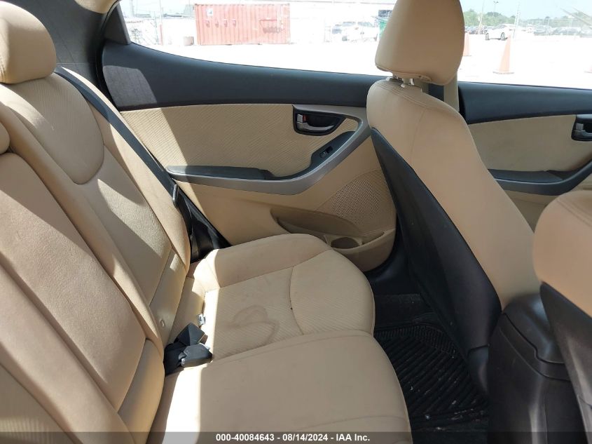 2013 Hyundai Elantra Gls VIN: 5NPDH4AE7DH266832 Lot: 40084643