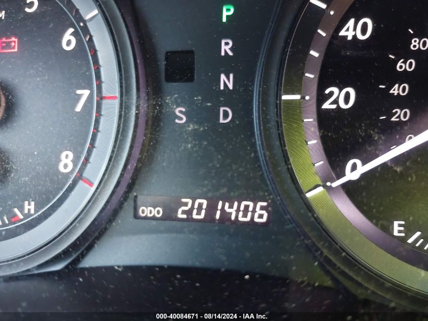 2008 Lexus Es 350 VIN: JTHBJ46G082263265 Lot: 40084671