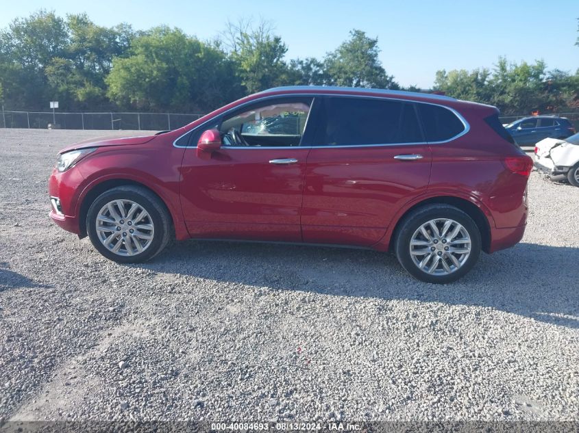 2019 Buick Envision Awd Premium Ii VIN: LRBFX4SX4KD091212 Lot: 40084693