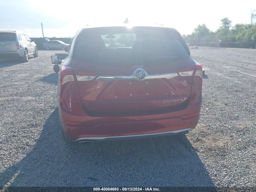 2019 Buick Envision Awd Premium Ii VIN: LRBFX4SX4KD091212 Lot: 40084693