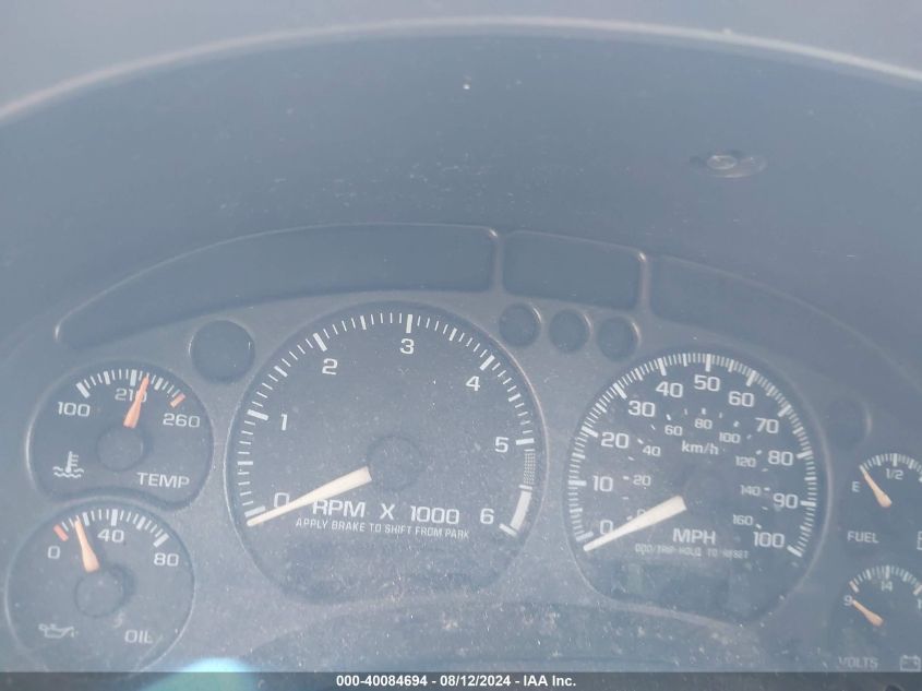 2001 GMC Sonoma Sls VIN: 1GTCS19W518250101 Lot: 40084694