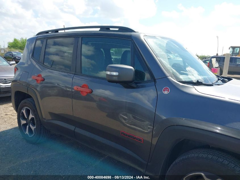 2019 Jeep Renegade Trailhawk 4X4 VIN: ZACNJBC19KPK70678 Lot: 40084698