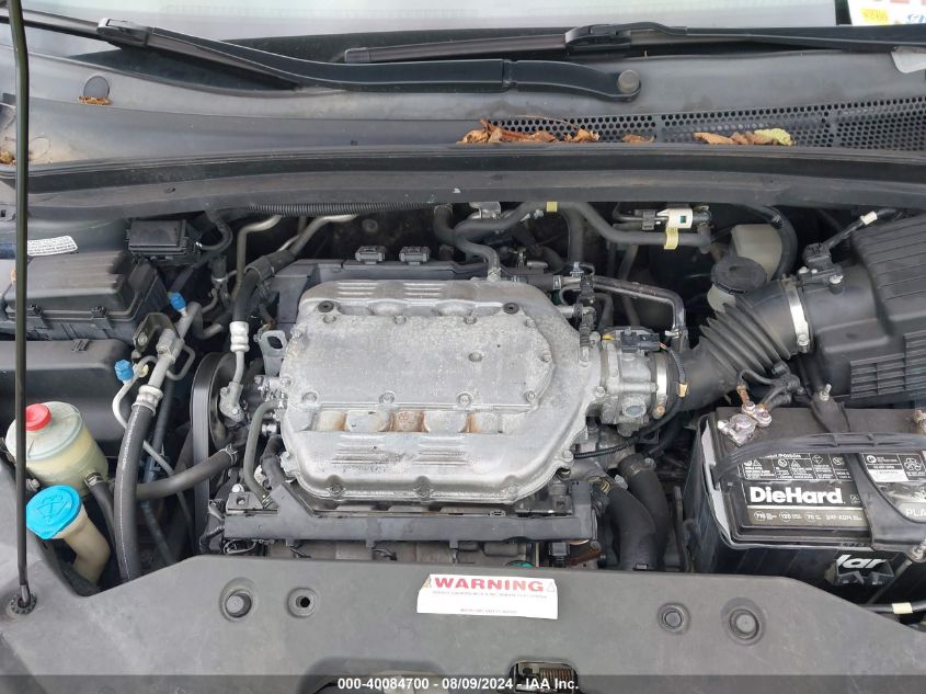 2010 Honda Odyssey Ex-L VIN: 5FNRL3H60AB009776 Lot: 40084700