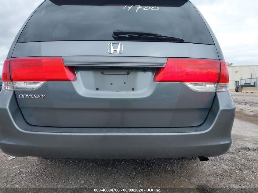 2010 Honda Odyssey Ex-L VIN: 5FNRL3H60AB009776 Lot: 40084700