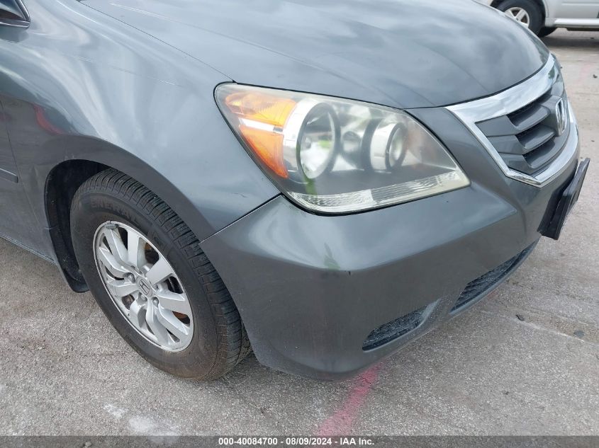 2010 Honda Odyssey Ex-L VIN: 5FNRL3H60AB009776 Lot: 40084700