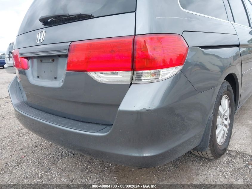 2010 Honda Odyssey Ex-L VIN: 5FNRL3H60AB009776 Lot: 40084700