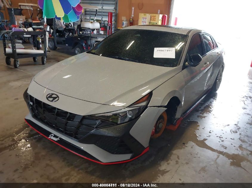 2023 Hyundai Elantra N VIN: KMHLW4AK4PU018566 Lot: 40084711