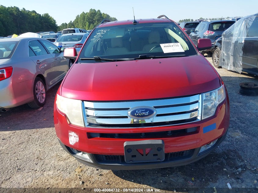 2008 Ford Edge Sel VIN: 2FMDK38C58BB45732 Lot: 40084732