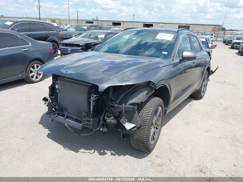 VIN KMUMCDTC6NU014312 2022 GENESIS GV70 3.5T AWD SPORT