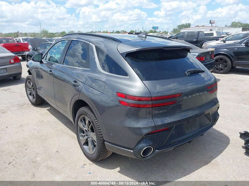 VIN KMUMCDTC6NU014312 2022 GENESIS GV70 3.5T AWD SPORT
