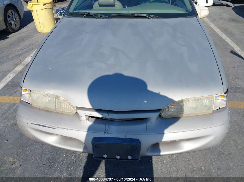 1995 Ford Thunderbird Lx VIN: 1FALP62W4SH107415 Lot: 40084797