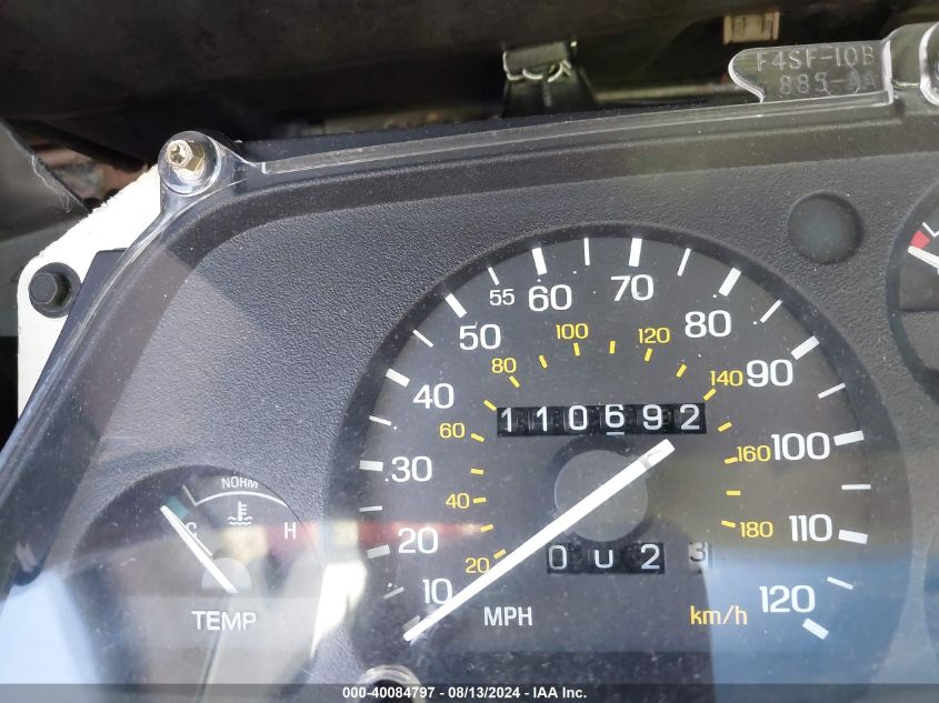 1995 Ford Thunderbird Lx VIN: 1FALP62W4SH107415 Lot: 40084797