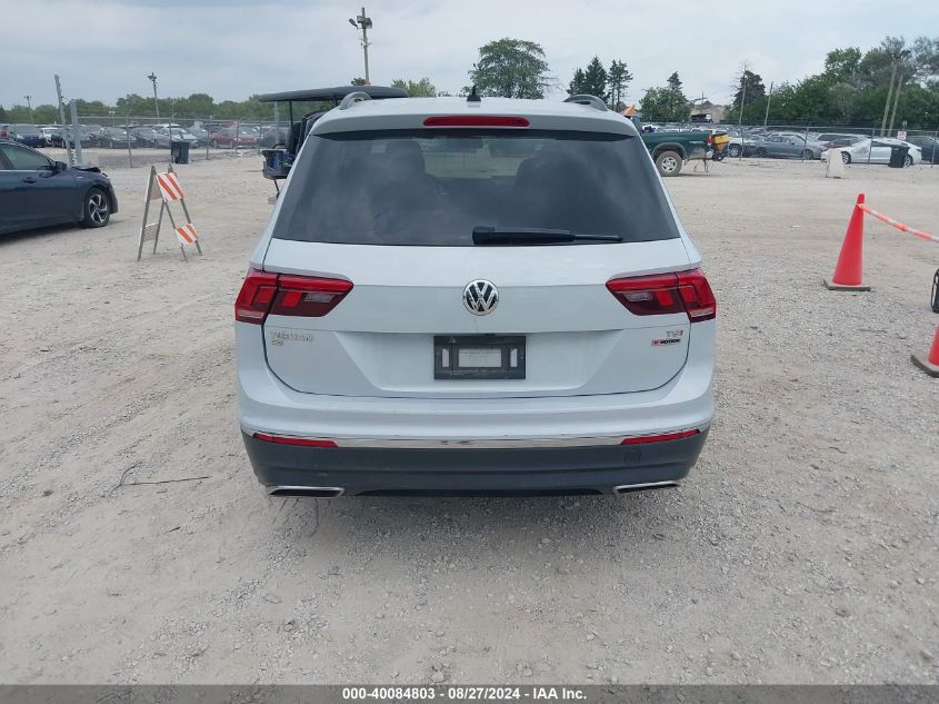 2018 Volkswagen Tiguan 2.0T Se/2.0T Sel VIN: 3VV2B7AX1JM006316 Lot: 40084803