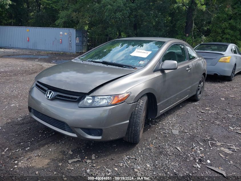 2006 Honda Civic Lx VIN: 2HGFG12676H578308 Lot: 40084851