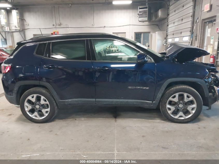 2018 Jeep Compass Limited 4X4 VIN: 3C4NJDCB4JT144615 Lot: 40084864