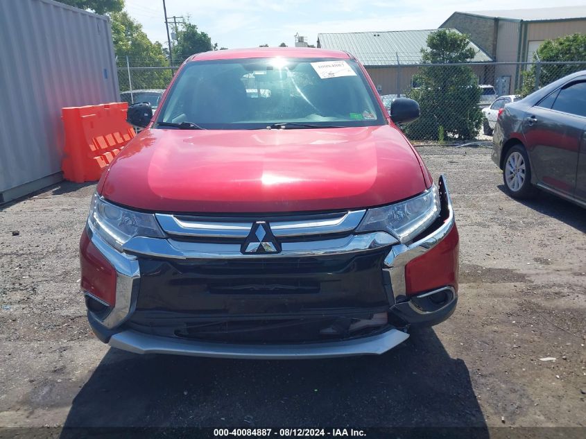 2018 Mitsubishi Outlander Es VIN: JA4AD2A33JZ035460 Lot: 40084887