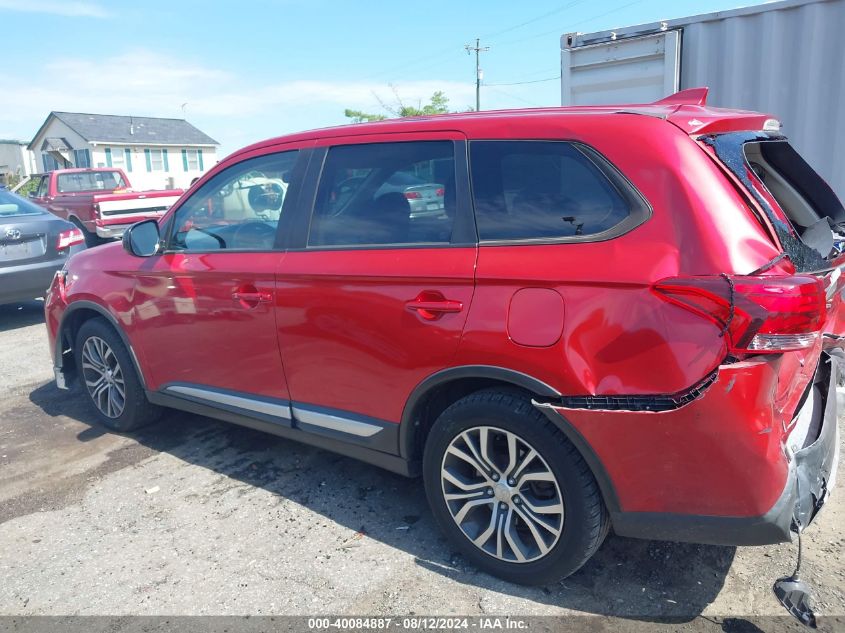 2018 Mitsubishi Outlander Es VIN: JA4AD2A33JZ035460 Lot: 40084887