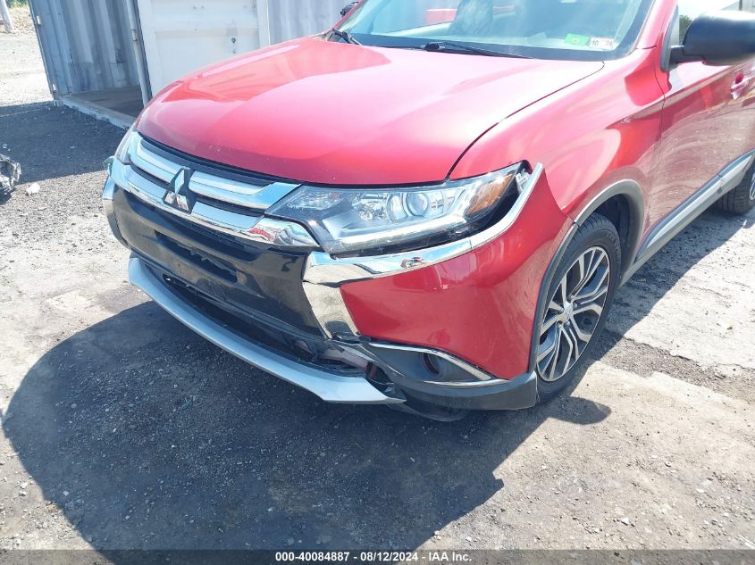 2018 Mitsubishi Outlander Es VIN: JA4AD2A33JZ035460 Lot: 40084887