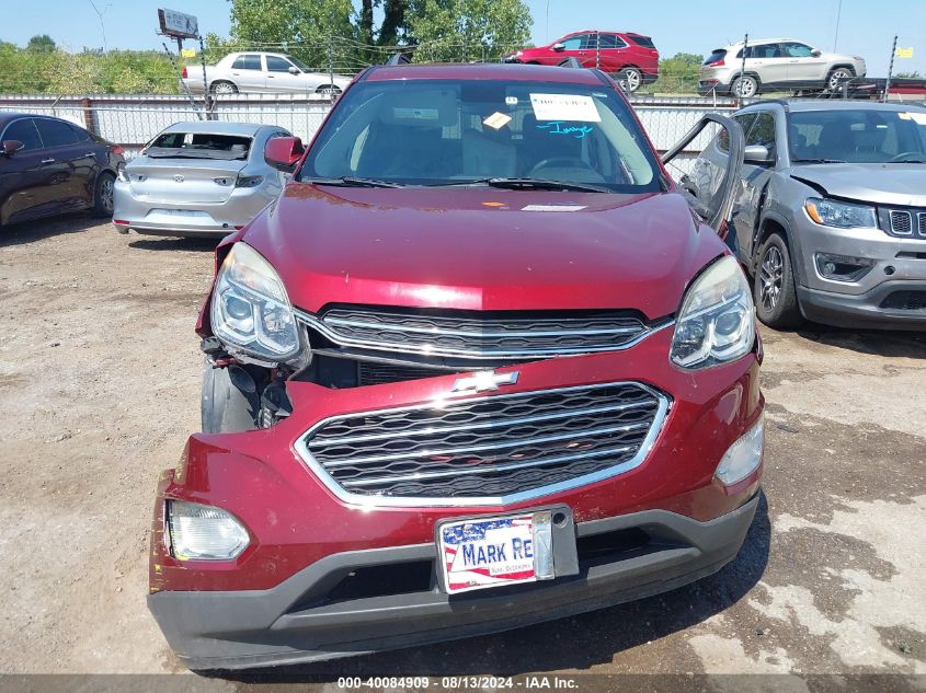 2016 Chevrolet Equinox Lt VIN: 2GNALCEK9G1123504 Lot: 40084909