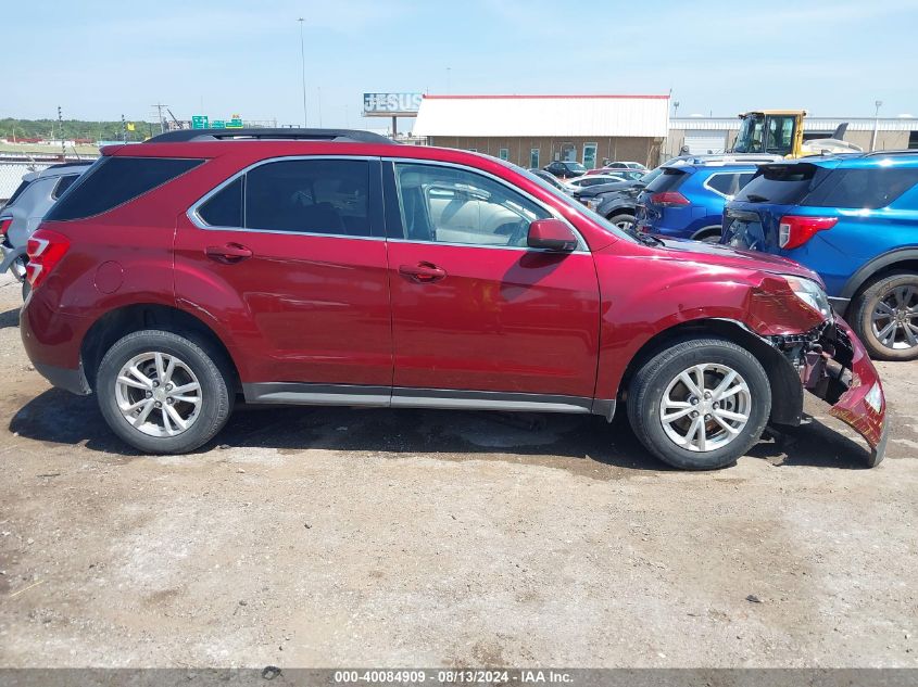 2016 Chevrolet Equinox Lt VIN: 2GNALCEK9G1123504 Lot: 40084909