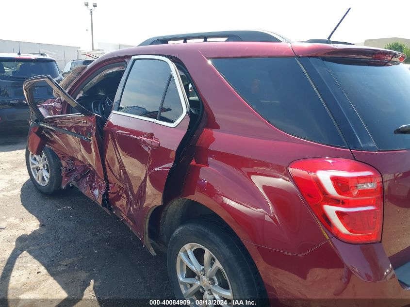 2016 Chevrolet Equinox Lt VIN: 2GNALCEK9G1123504 Lot: 40084909