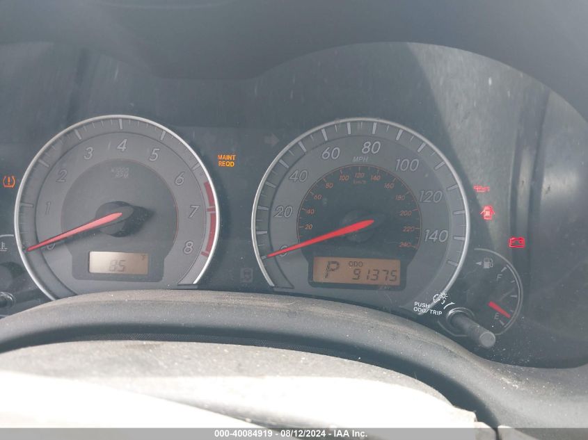 2010 TOYOTA COROLLA VIN: 1NXBU4EE1AZ298878