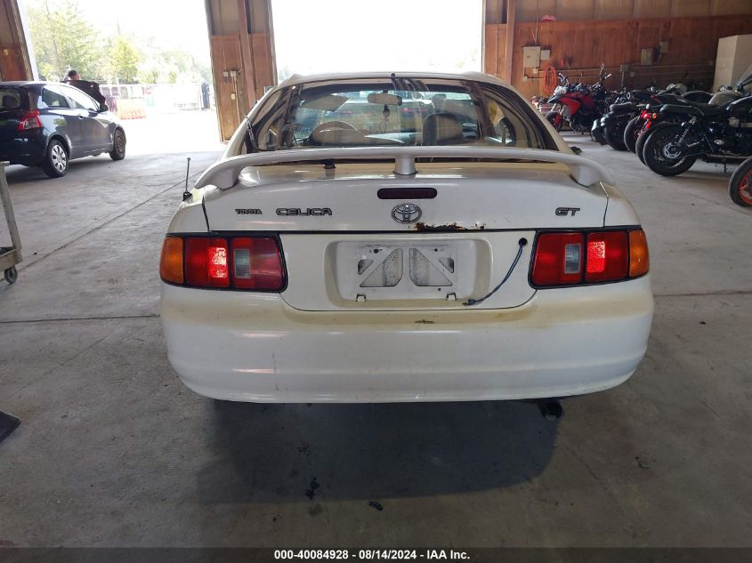 1998 Toyota Celica Gt VIN: JT2DG02T9W0047601 Lot: 40084928