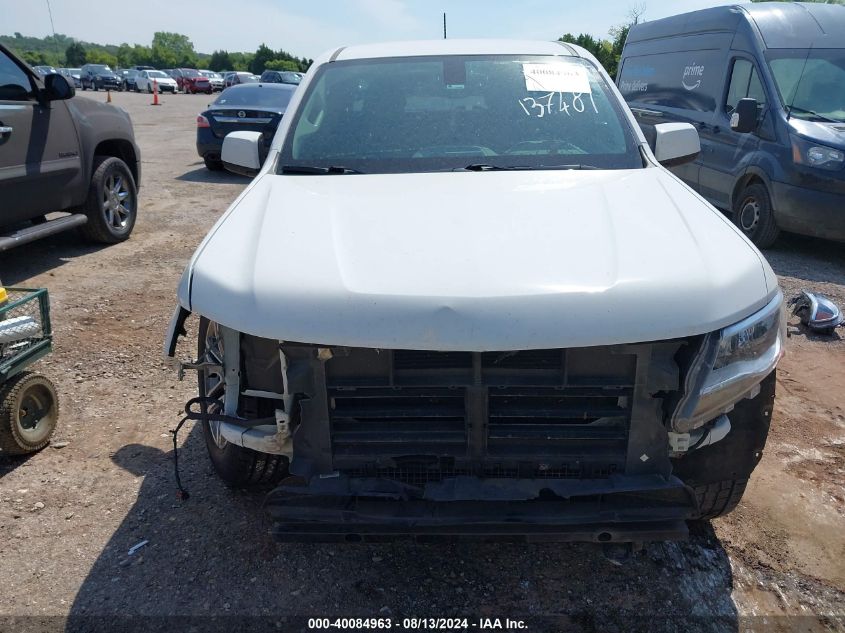 2021 Chevrolet Colorado 4Wd Short Box Wt VIN: 1GCGTBEN4M1137481 Lot: 40084963