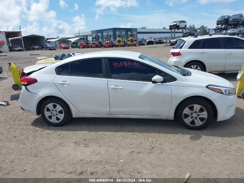 2018 Kia Forte Lx VIN: 3KPFL4A70JE212586 Lot: 40085010