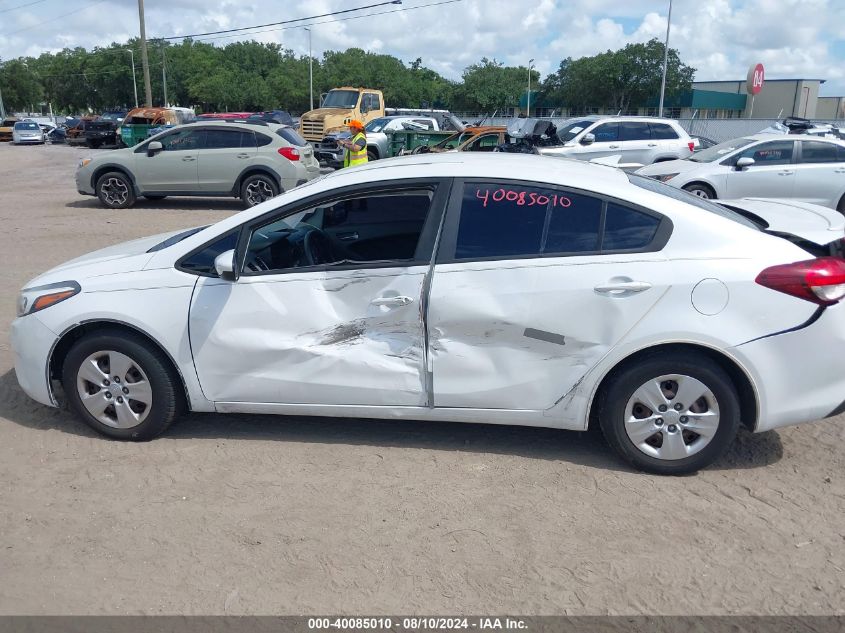 2018 Kia Forte Lx VIN: 3KPFL4A70JE212586 Lot: 40085010