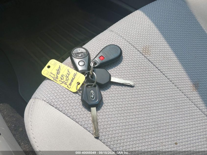 2011 Subaru Forester 2.5X Premium VIN: JF2SHADCXBG723216 Lot: 40085049