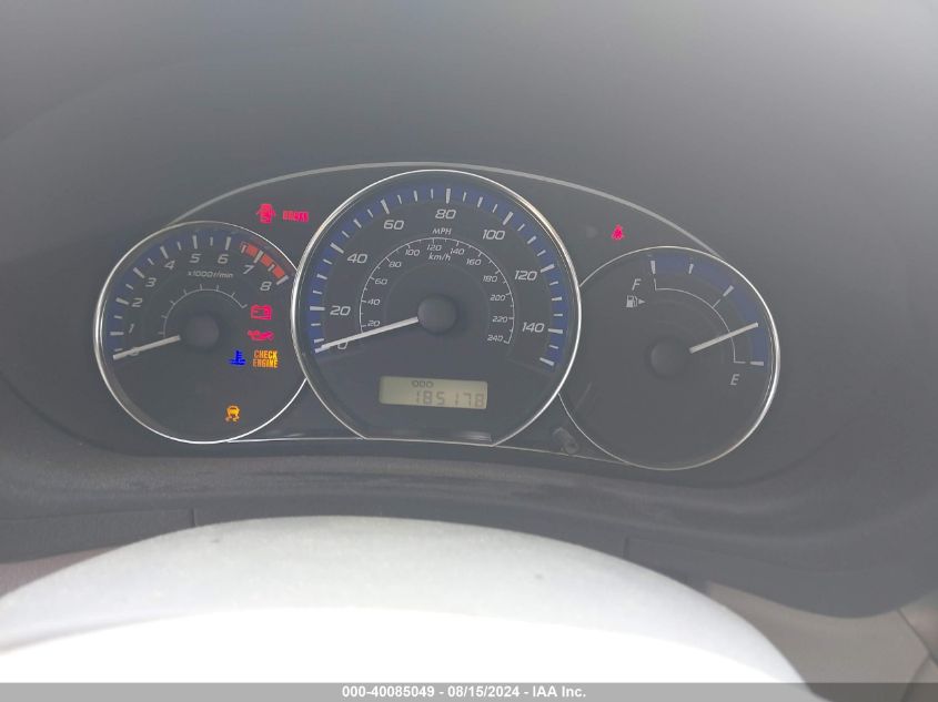 2011 Subaru Forester 2.5X Premium VIN: JF2SHADCXBG723216 Lot: 40085049