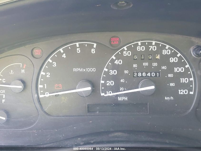 1998 Mazda B2500 Cab Plus VIN: 4F4YR16C5WTM34932 Lot: 40085064