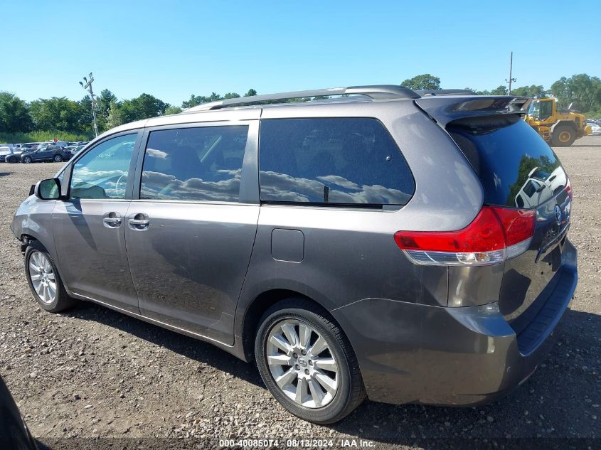 2013 Toyota Sienna Xle 7 Passenger VIN: 5TDDK3DC6DS055136 Lot: 40085074