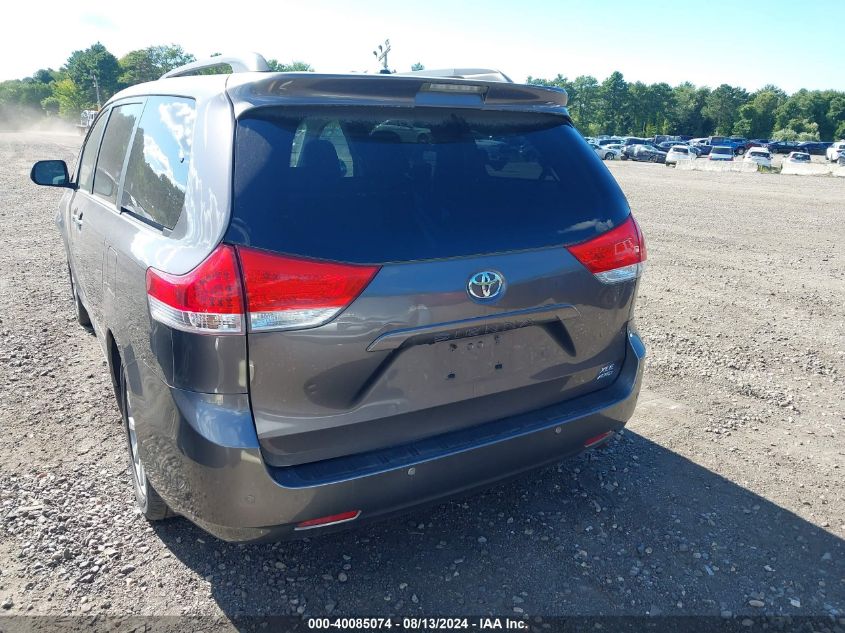 2013 Toyota Sienna Xle 7 Passenger VIN: 5TDDK3DC6DS055136 Lot: 40085074