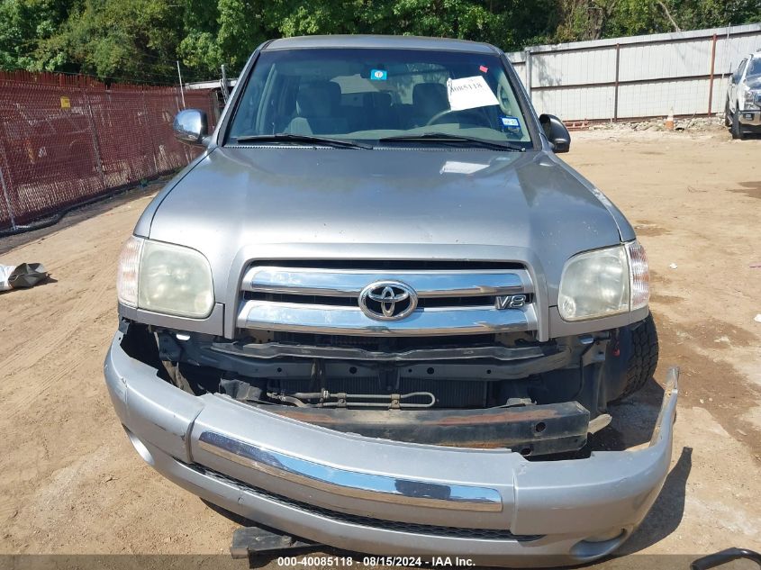 2005 Toyota Tundra Sr5 V8 VIN: 5TBET34195S474334 Lot: 40085118