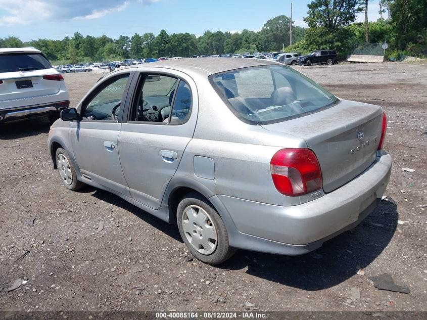 2000 Toyota Echo VIN: JTDBT1236Y0009715 Lot: 40085164