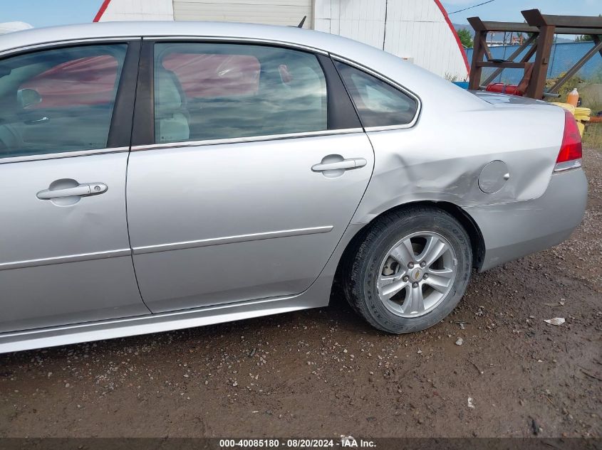 2013 Chevrolet Impala Ls VIN: 2G1WF5E36D1108456 Lot: 40085180