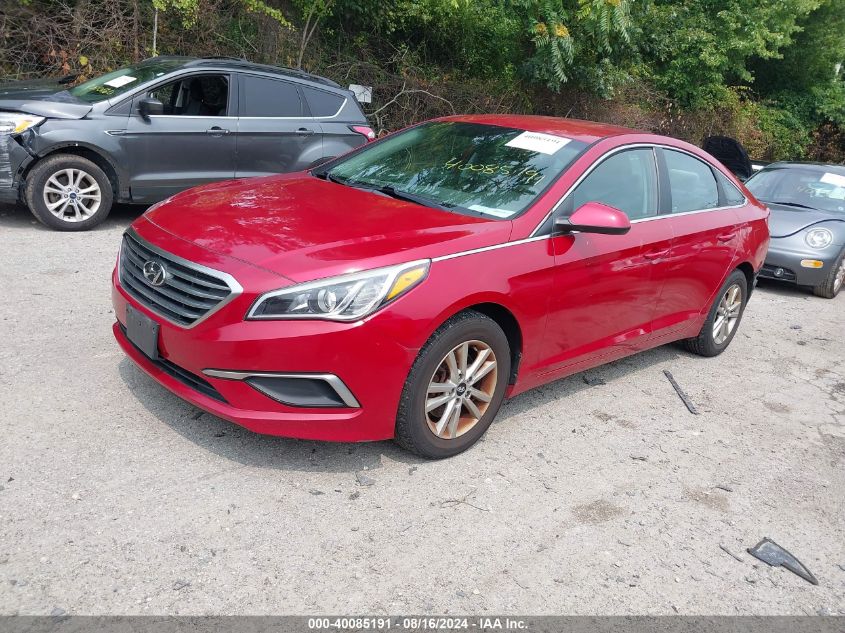 2017 HYUNDAI SONATA - 5NPE24AF7HH518180