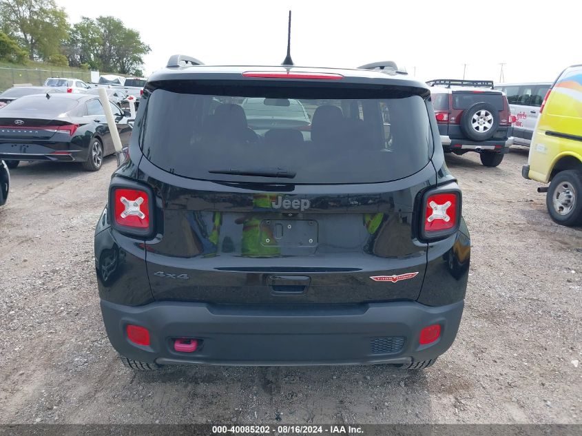 2020 Jeep Renegade Trailhawk 4X4 VIN: ZACNJBC15LPL48908 Lot: 40085202