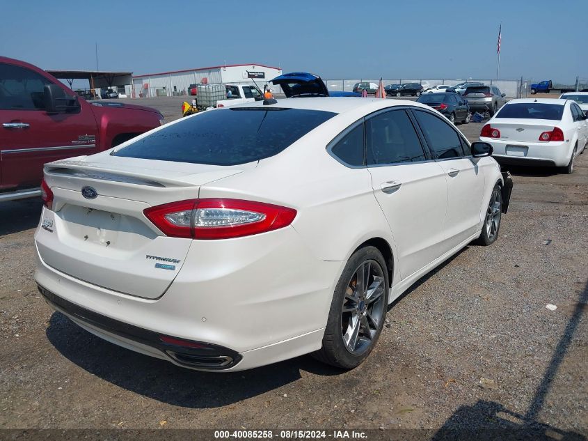 2016 FORD FUSION TITANIUM - 3FA6P0K97GR364322